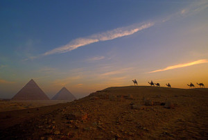 One of the photos I took at the pyramids.