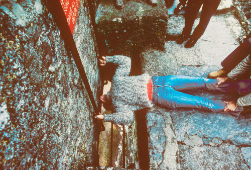 Kissing the Blarney Stone