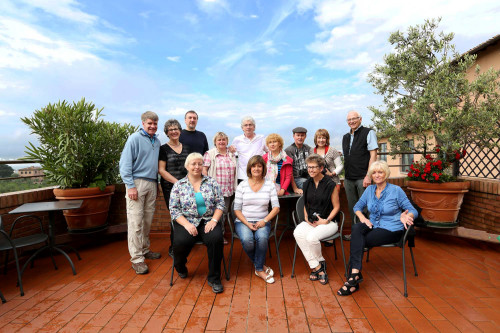 The class with me in the middle.