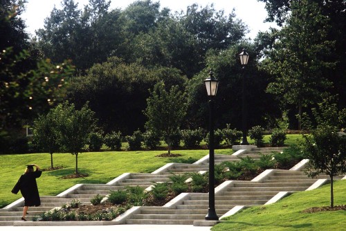 Would it have the same impact without the student running to her graduation?