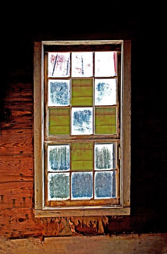 What else do you see besides a window?