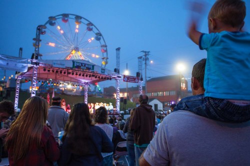 Bill took this at the Lobster Festival in Rockland, Maine