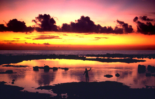 At the right place at the right time.