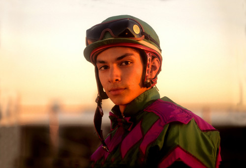 The left-hand jockey