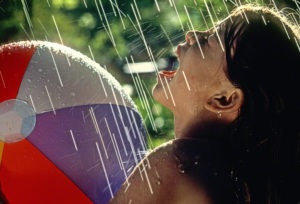 A dollar to get wet.