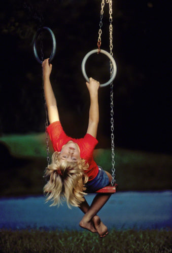 Just on the edge of darkness