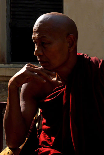 Five seconds later he was gone.